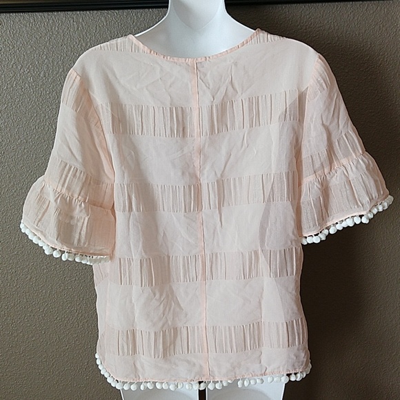 Maya Pompom Blouse - Picture 4 of 8